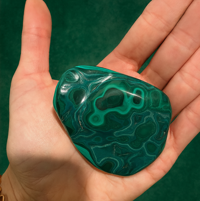 Pierre malachite 135 gr