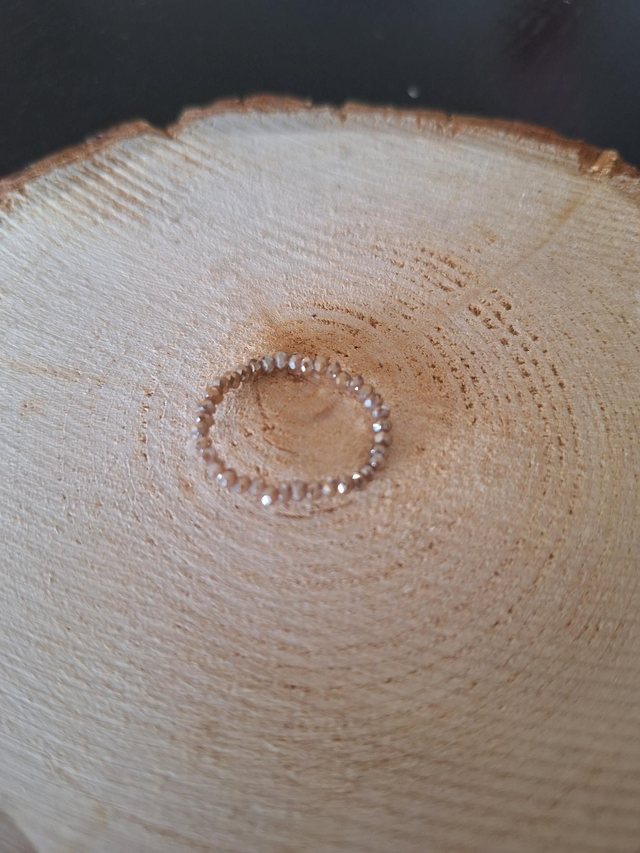 Stech Ring Glasperlen 