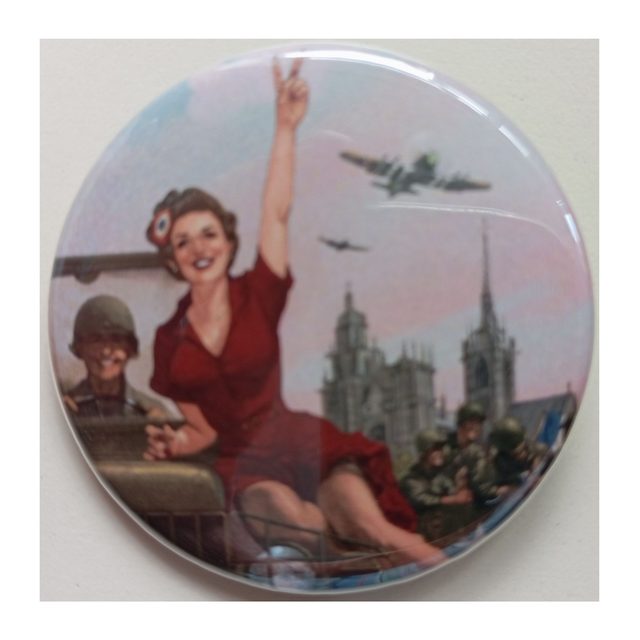 Affiche Festival Evreux 2024 : Badge Romain Hugault