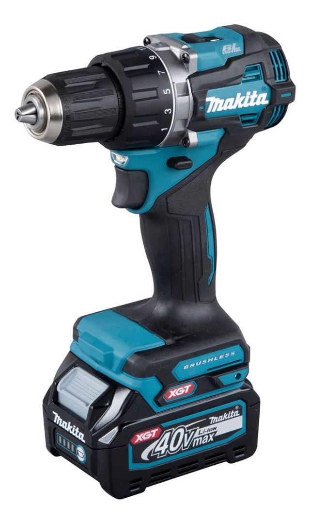 Taladro atornillador 40V Max  MAKITA  ref. DF002GD201   (Cargador + 2 Baterias 40V 2,5Ah)