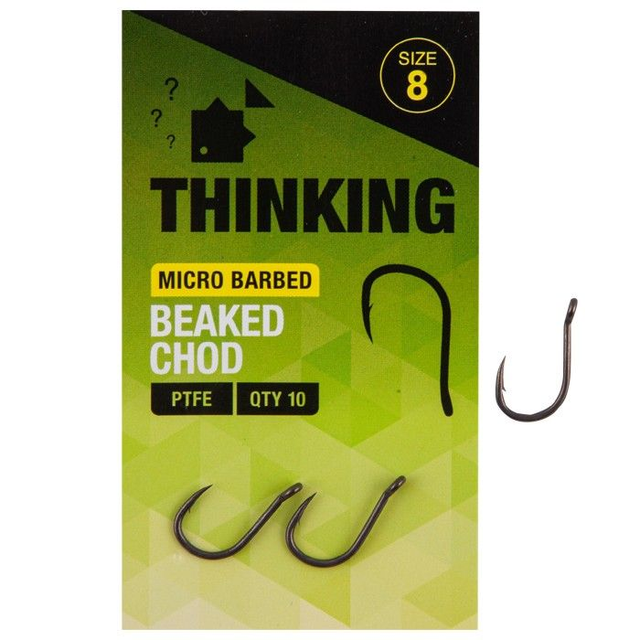 Thinking Anglers Beaked Chod Hooks Microbarbed