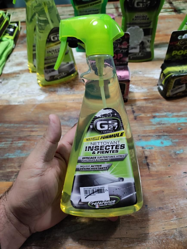 GS27 NETTOYANT INSECTES ET FIENTES