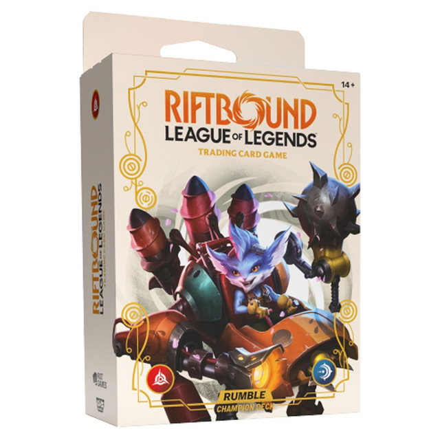 UVS Games Riftbound: League Of Legends - Set 2: Spiritforged Deck - Rumble