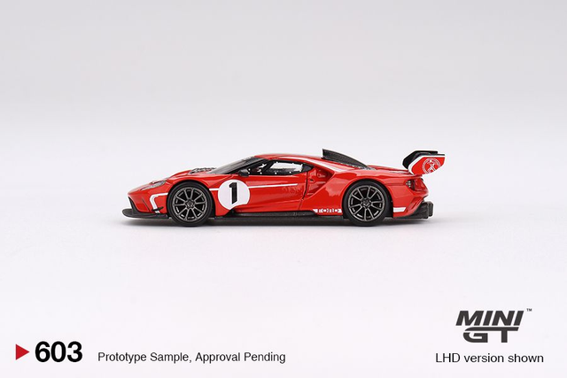 MGT00603 Mini GT 1/64 Ford GT MK II #013 Rosso Alpha (LHD)