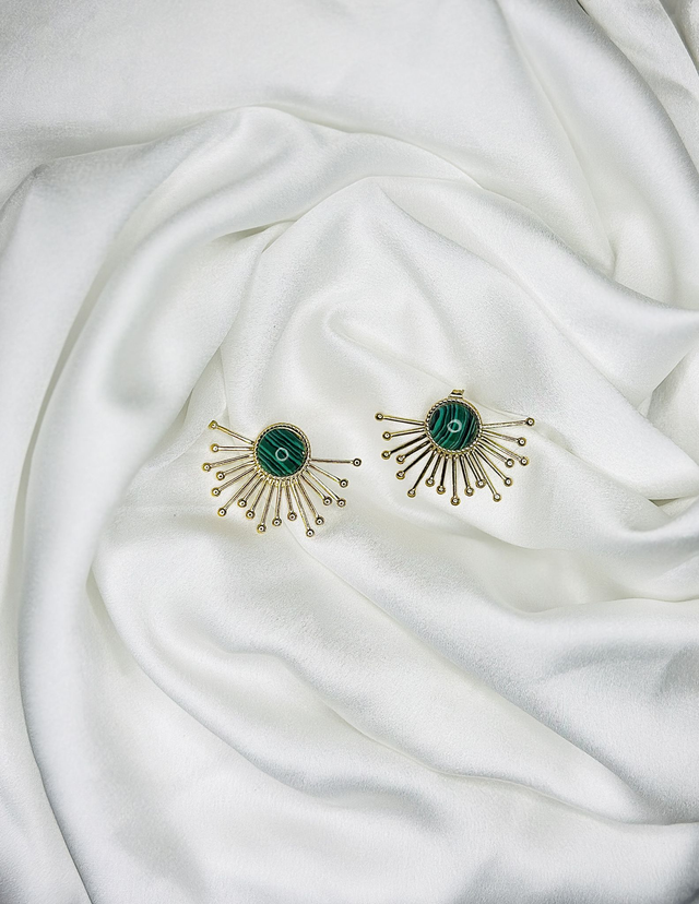 21-Boucles d'oreilles planète 