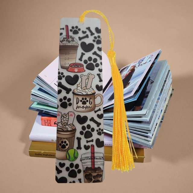 Marque page en plastique pattes 