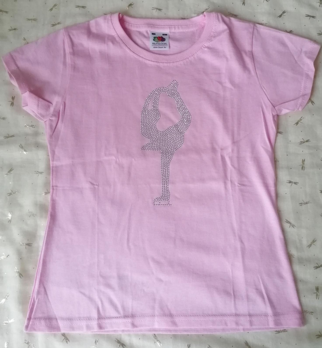 Tee-shirt patineuse 7/8ans