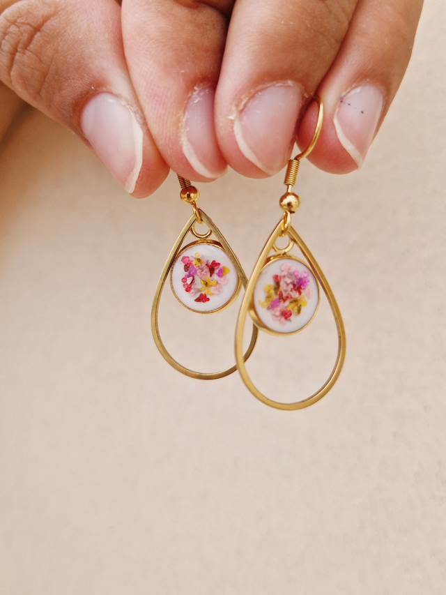 Boucles d'oreilles "Rosaline"