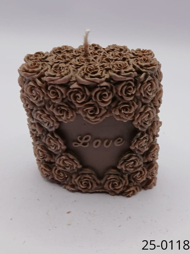 Rosen mit Herz "Love"