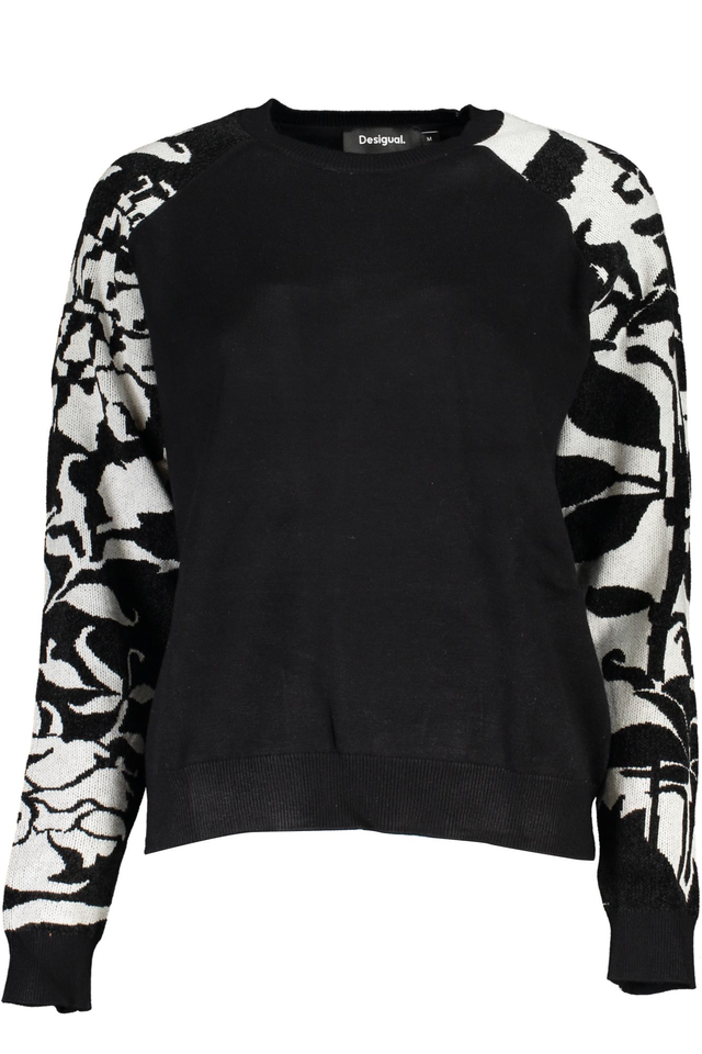 DESIGUAL MAGLIA DONNA NERO