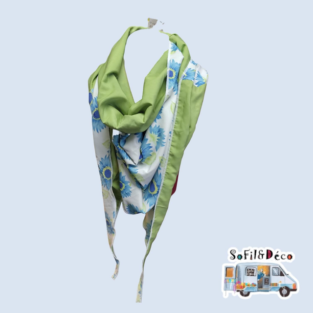 Grande écharpe triangle 