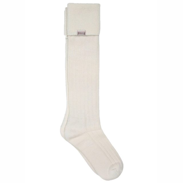 Dubarry Alpacawol sokken - Lang - Cream