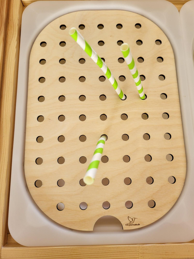 Les petits trous 6 ou 8 mm