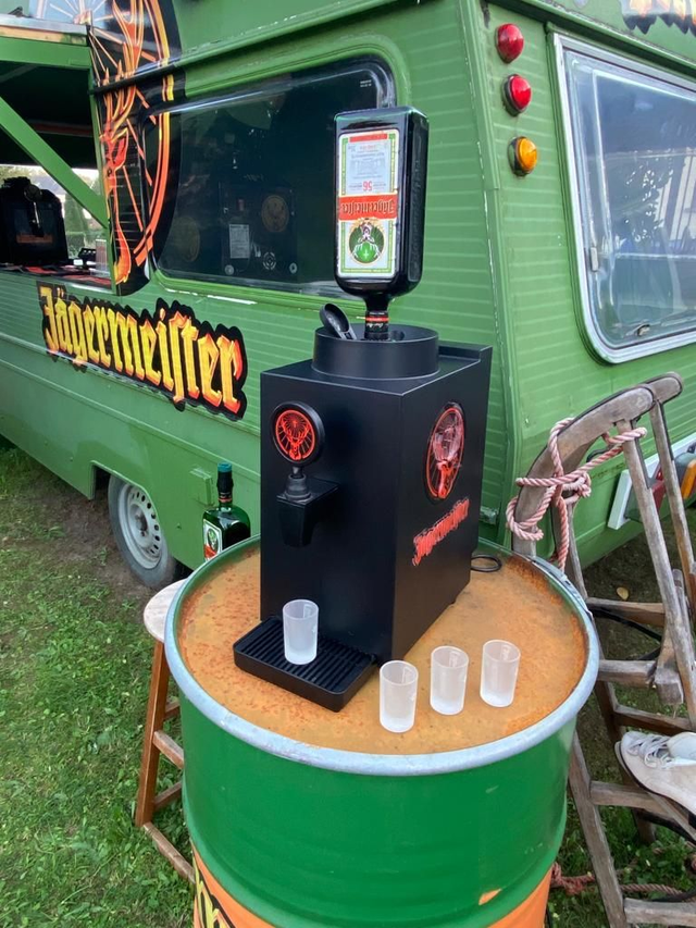 Tapmachine Jagermeister 1 fles
