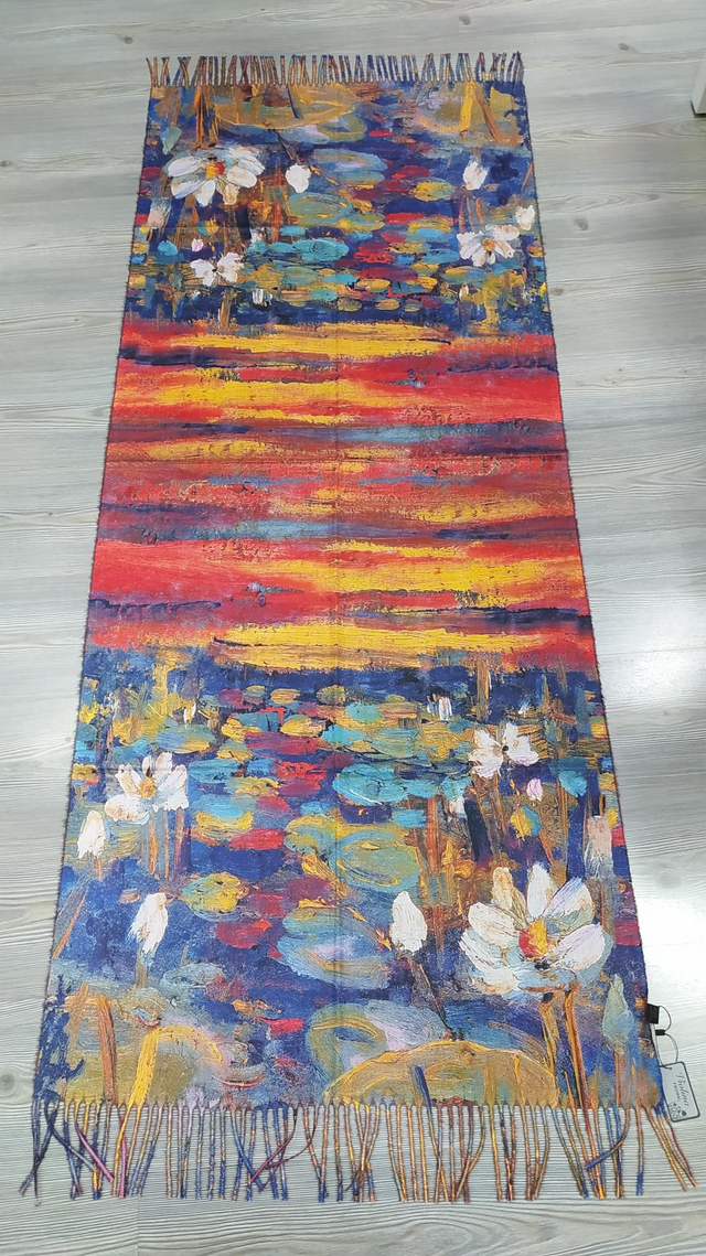 Stola Ninfee di Monet 