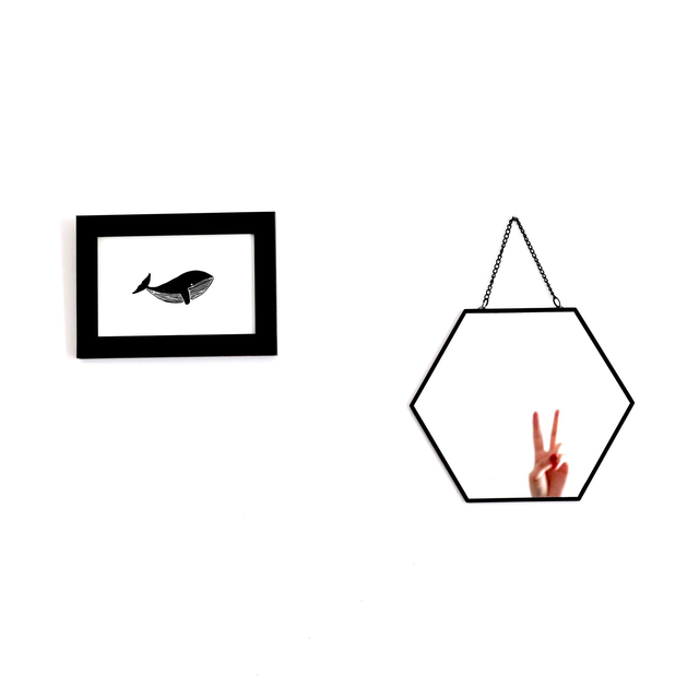 Linogravure A6 Baleine