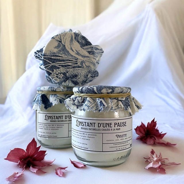 Bougie parfumée - Violette