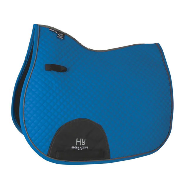 Hy Sport Active GP Saddle Pad - Jewel Blue FULL