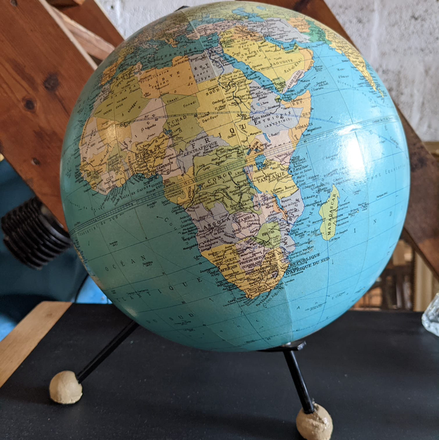 Mappe monde ancienne