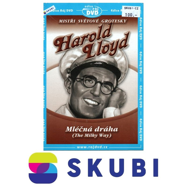 DVD Mléčná dráha / The Milky Way - Harold Lloyd - Mistři světové grotesky - anglicky / české titulky