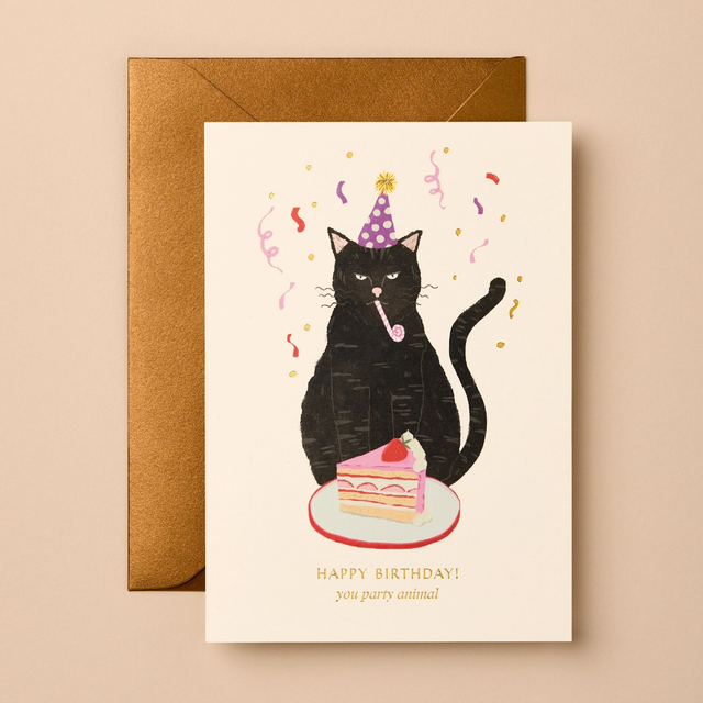Party Animal Card | Happy Birthday Card
