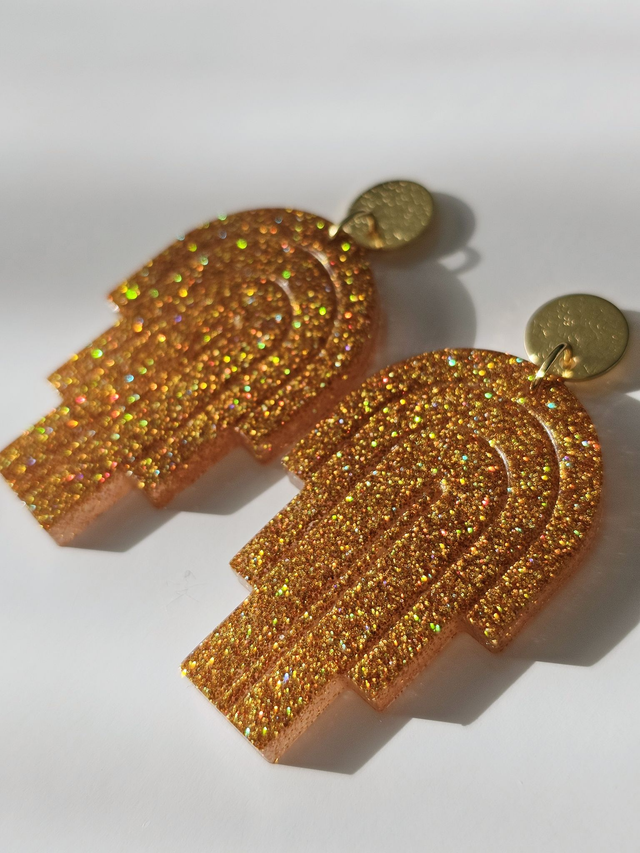 MIAMI aux fines paillettes dorées 