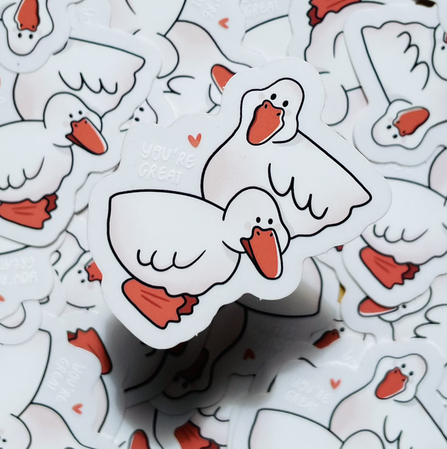 Sticker canards 🐤