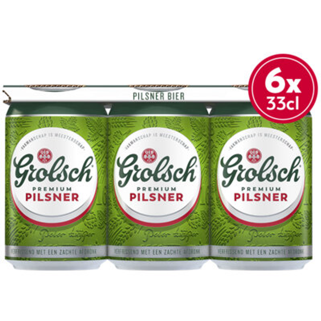 Grolsch Premium pilsner bier 6-pack