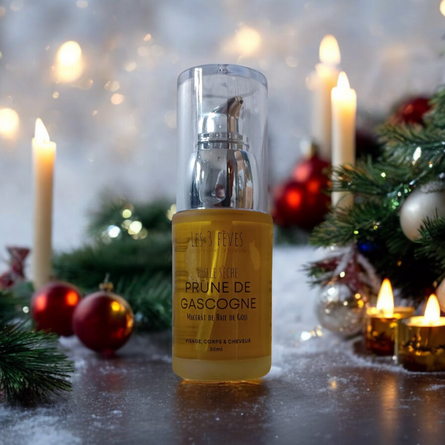 HUILE SÈCHE PRUNE &amp; BAIE DE GOJI DE GIRONDE