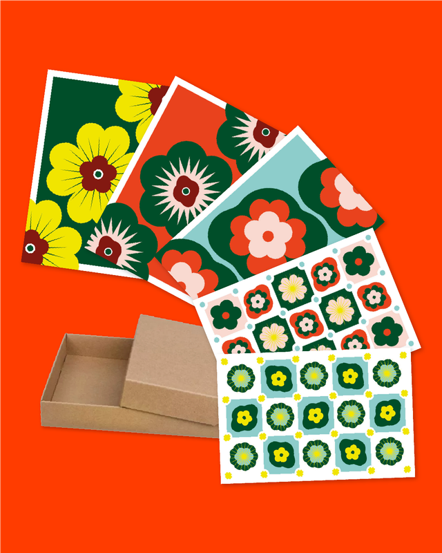 Pack Floral (5 cartes)