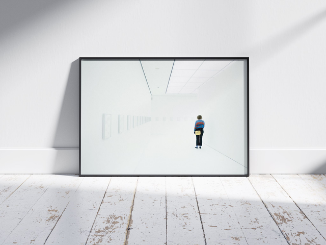 Tirage d&#039;art signé / BERLIN Hamburger Bahnhof