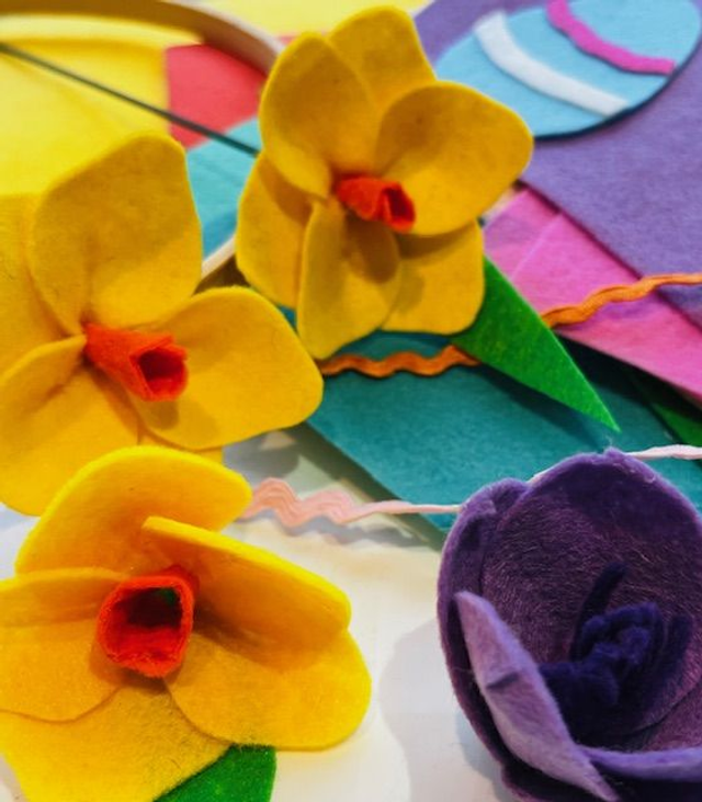 Spring Flower Felt Making Workshop 