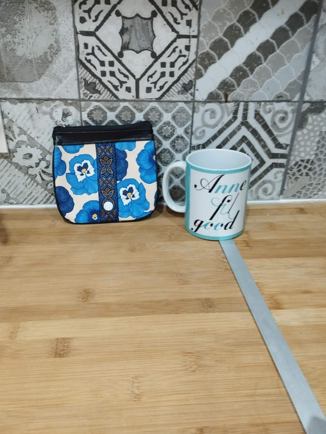 Porte-monnaie porte-cartes artisanal 