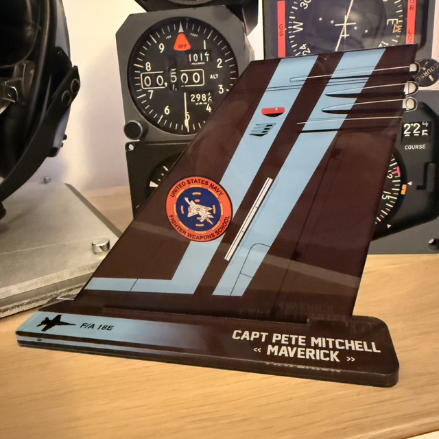 Dérive décorative F/A-18E – Top Gun Maverick