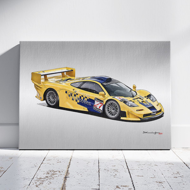 C231013 McLaren F1GTR Longtail Parabolica #27R 1997