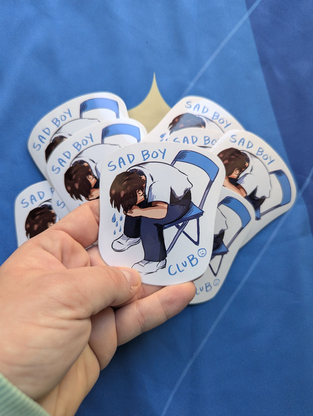 Evangelion Shinji Sticker