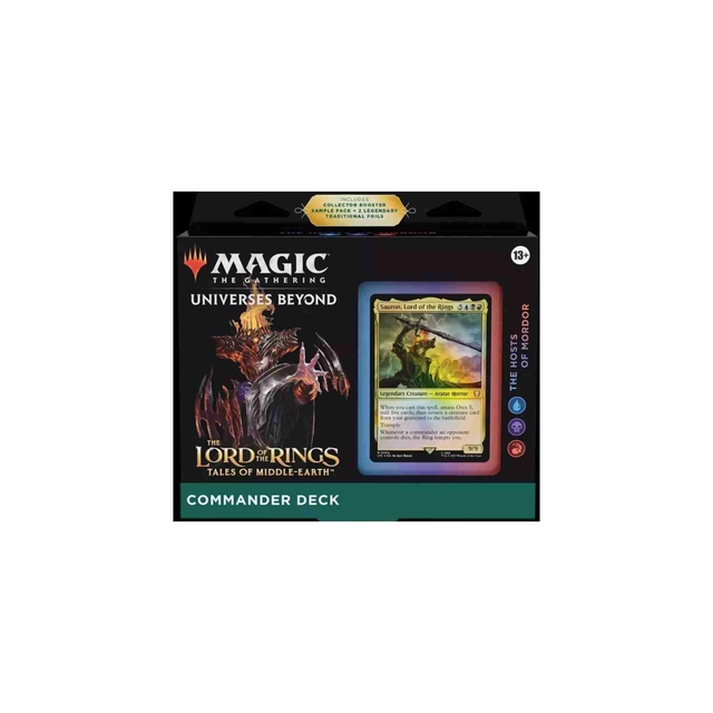 Commander Deck &quot;Hosts of Mordor&quot; Lord of the Rings Universes Beyond English - Magic the Gathering 