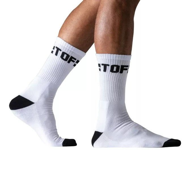 Chaussettes Sport Blanc-Noir
