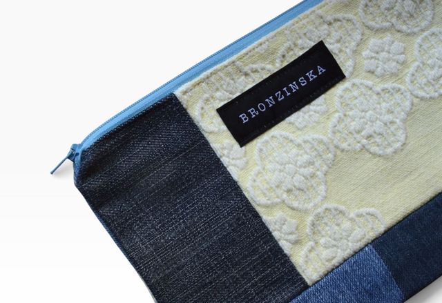 Small patchwork pouch