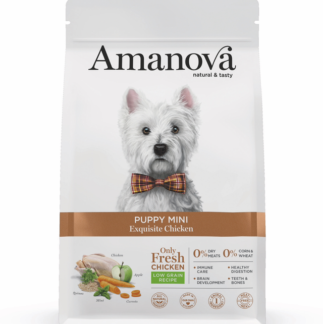 Amanova puppy kip mini 2kg