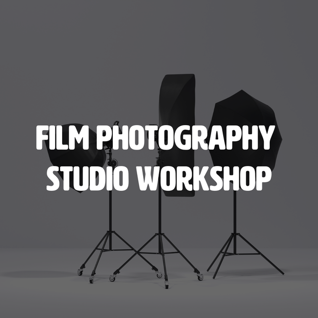 Film Photography in a Studio workshop