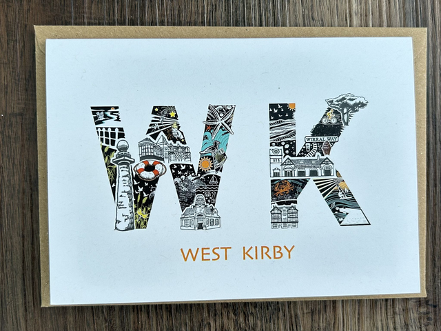West Kirby greetings card