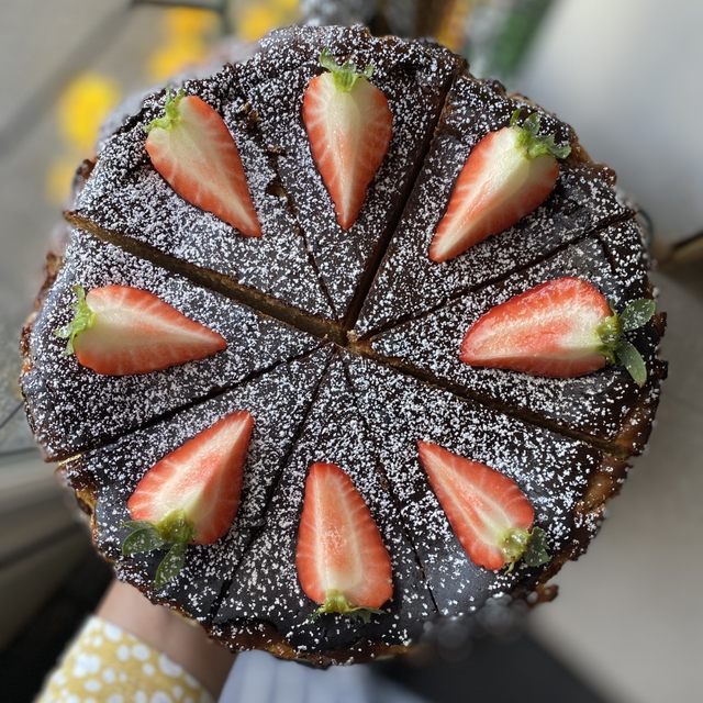 Basque caramel cheesecake