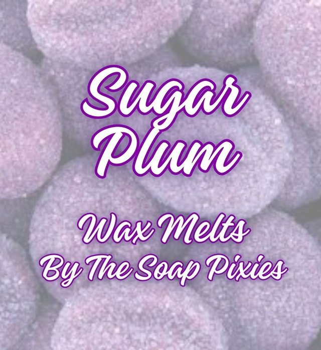 Sugar Plum Wax Melt (38g Geo-Heart)