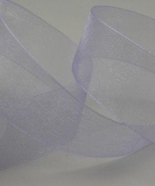 RB12 RIBBON LILAC - 5M ORGANZA RIBBON