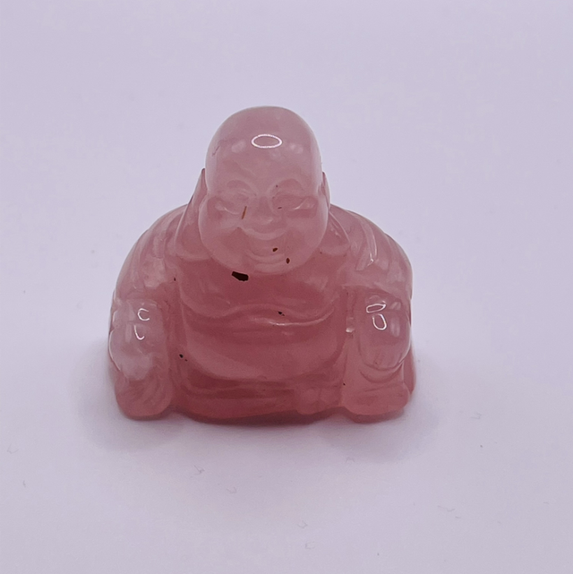 Rose Quartz Buddha - 1 