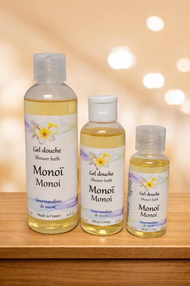 Gel douche senteur Monoï