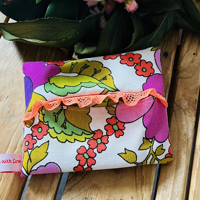 Assortiment pochette & lingettes démaquillantes lavables