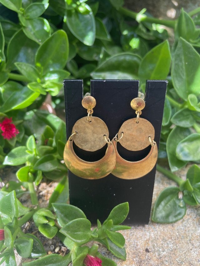 Pendientes Sol y Luna pequeños