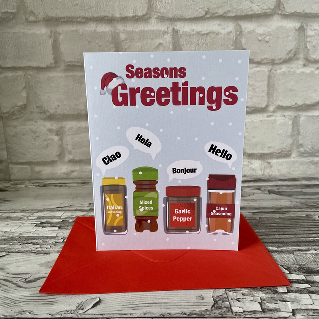 Seasons Greetings - Christmas Card